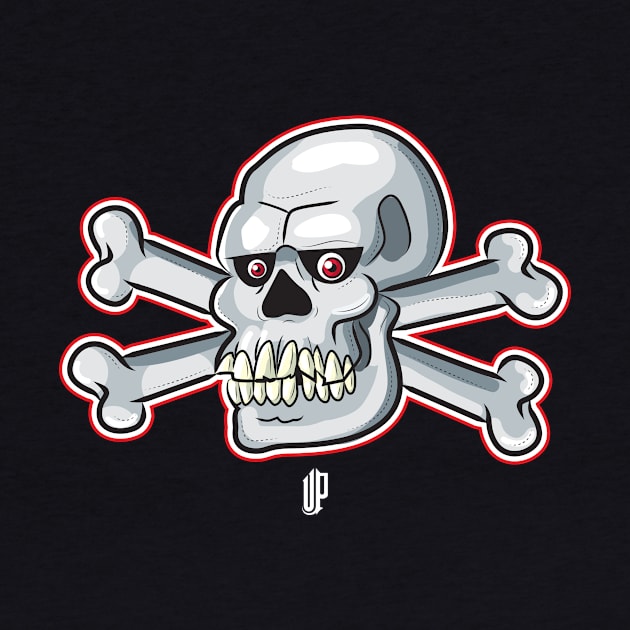 New school Skull by Up_Design